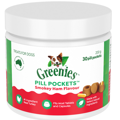 Greenies Pill Pockets Smoky Ham Flavour