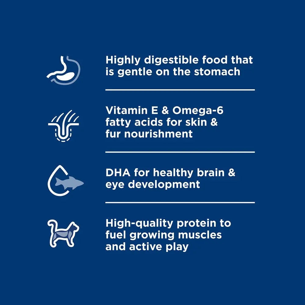 Hills Science Diet Kitten Diet Sensitive Stomach & Skin Salmon & Veg