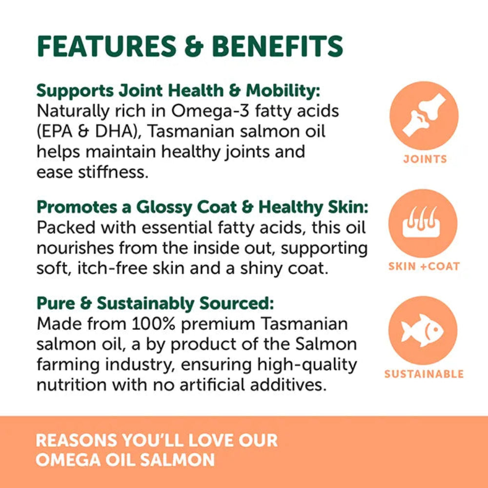 Natural Animal Solutions Omega Oil Salmon