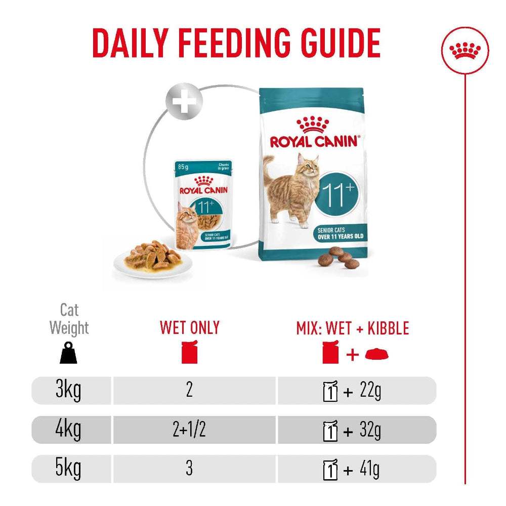 Royal Canin Cat Ageing 11+ Gravy Pouch 85g