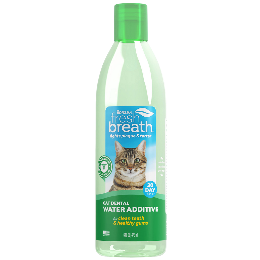 TropiClean Fresh Breath Dental Water Additive for Cats
