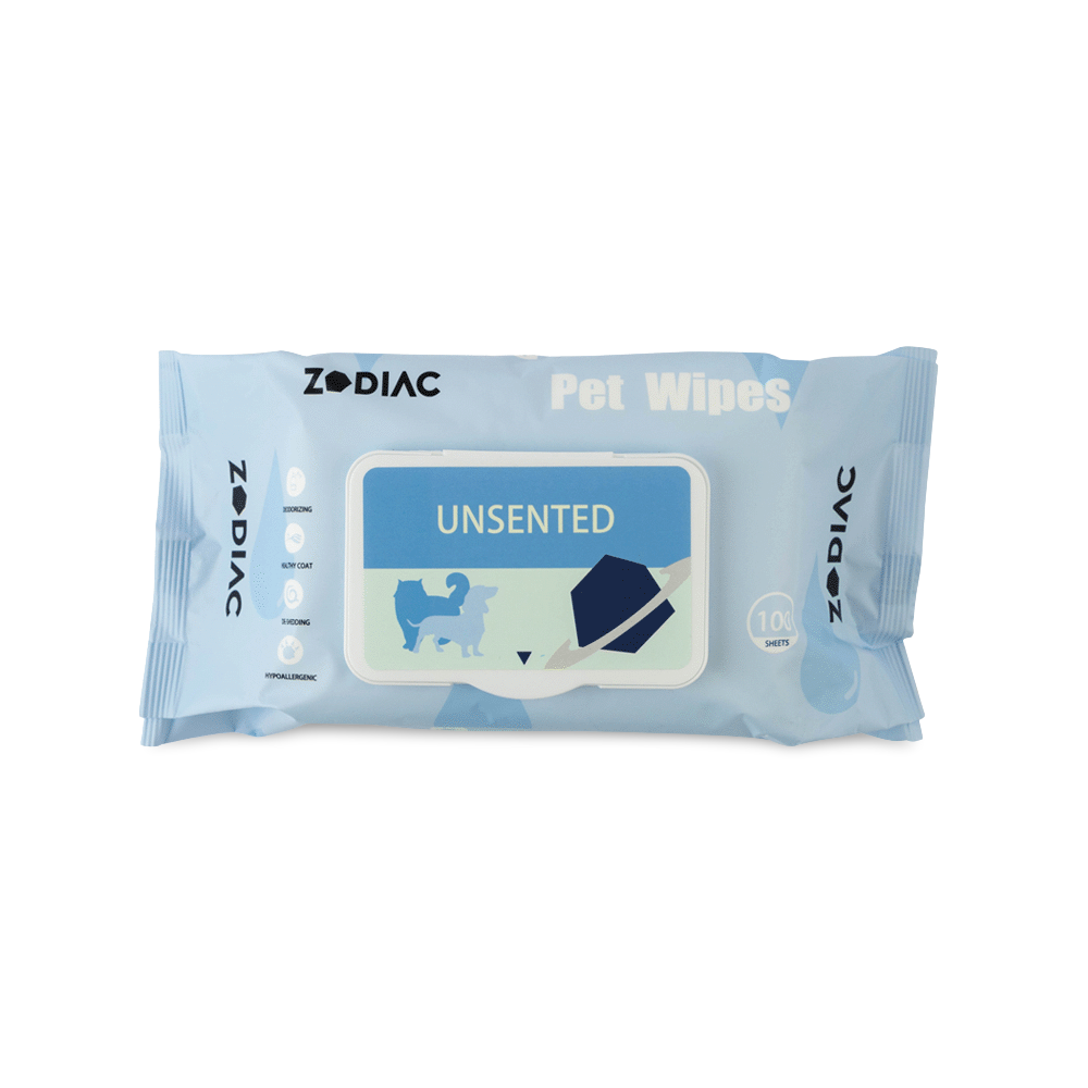 ZODIAC Unscented Pet Wipes