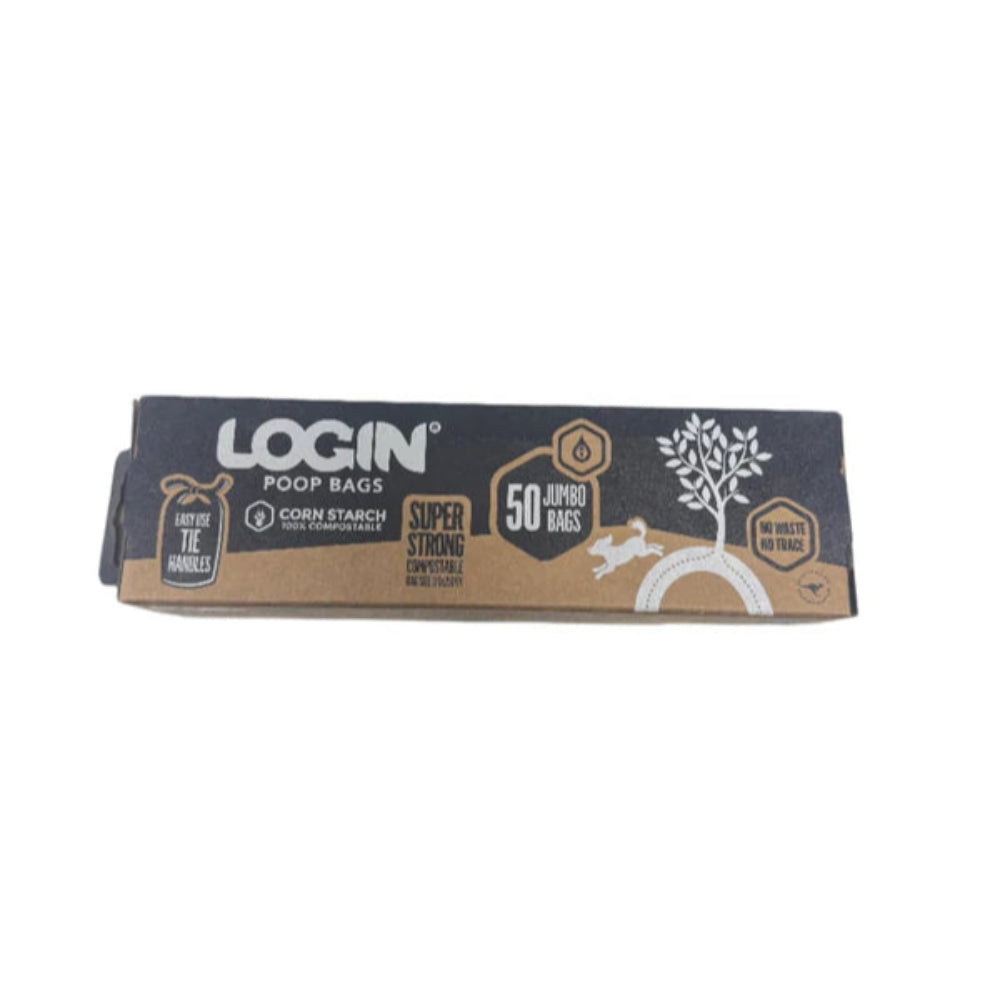 LOGIN Compostable Bags with Handle