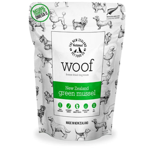 Woof Freeze Dried Mussels Treat