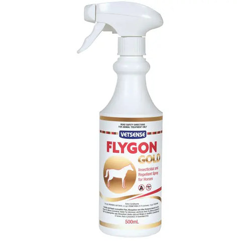 VETSENSE FLYGON GOLD 500ML FOR HORSES