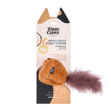 Zippyclaws® Refillablez Bushy Throw - Squirrel