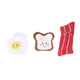 Zippy Paws Miniz Breakfast Foods