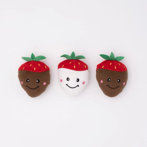 Zippy Paws Valentine's - Chocolate Covered Strawberries