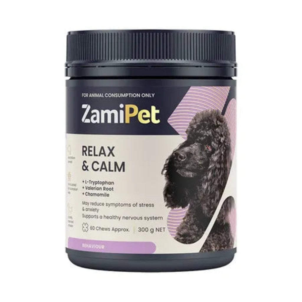 ZamiPet Relax & Calm For Dogs calming supplement chews