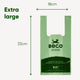 Beco Eco Friendly Unscented Poop Bags with Handles