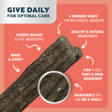 Bell and Bone Dental Sticks - Salmon, Mint and Charcoal