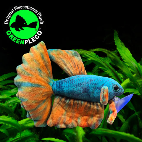 Fish Plushie -Betta Opal 17cm