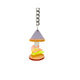 MyBestFriend Colourful Acrylic Bird Toy With Sliding Rings