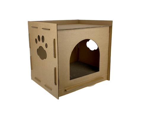 Cattitude Cat Natural Instincts Scratch Hideaway
