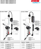 Eheim Uv-c Lamp For Reeflex 350 7w - 4 Prong