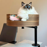 Desk Nest Cat Bed - The Purrfect Cat Bed for Your Desk