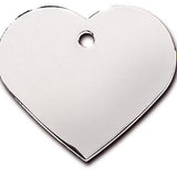 Engravable Pet Tags - Heart
