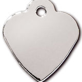 Engravable Pet Tags - Heart