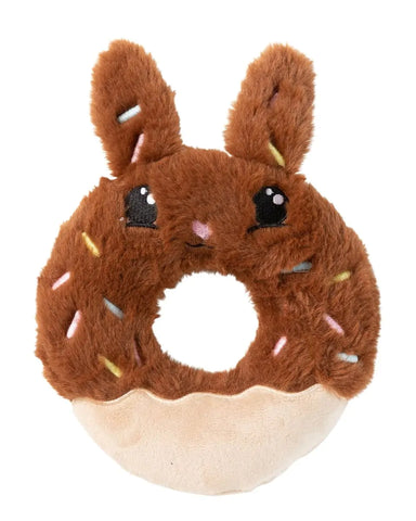 FuzzYard Dog Toy - Big Bunny Donut