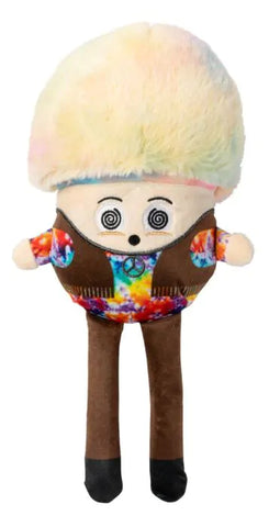 FuzzYard Rainbow Mushroom Dog Toy