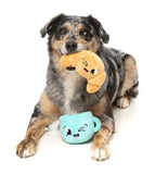 FuzzYard - Dog Toy Croissant & Cappuccino