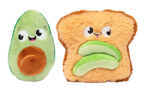FuzzYard - Dog Toy Avocado & Toast