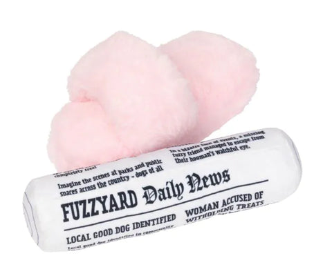 FuzzYard - Dog Toy Fetch My Slippers & Paper