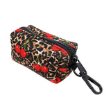 Pablo & Co Poop Bag Holder Leopard Cherries