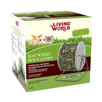 Living World Hay Wheel 13cm