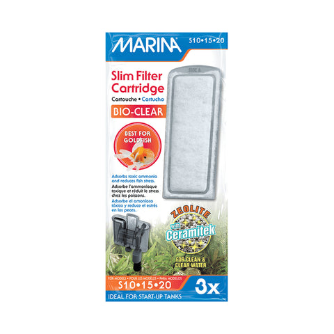 Marina Slim Power Filter Bio-Clear Replacement Zeolite Cartridge