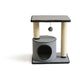 Furkidz Cat Scratch Post Click Fit Twin Post with Condo & Platform