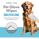 Petkin - Pet Glove Wipes Vanilla Scented