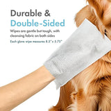 Petkin - Pet Glove Wipes Vanilla Scented