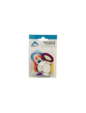 Aquavitro Sentia Doser Pump Head Repl. Coloured Rings and Clips Set