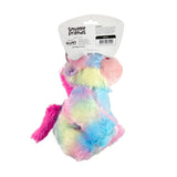 Snuggle Friends Dog Toy Rainbow Unicorn w/Rope
