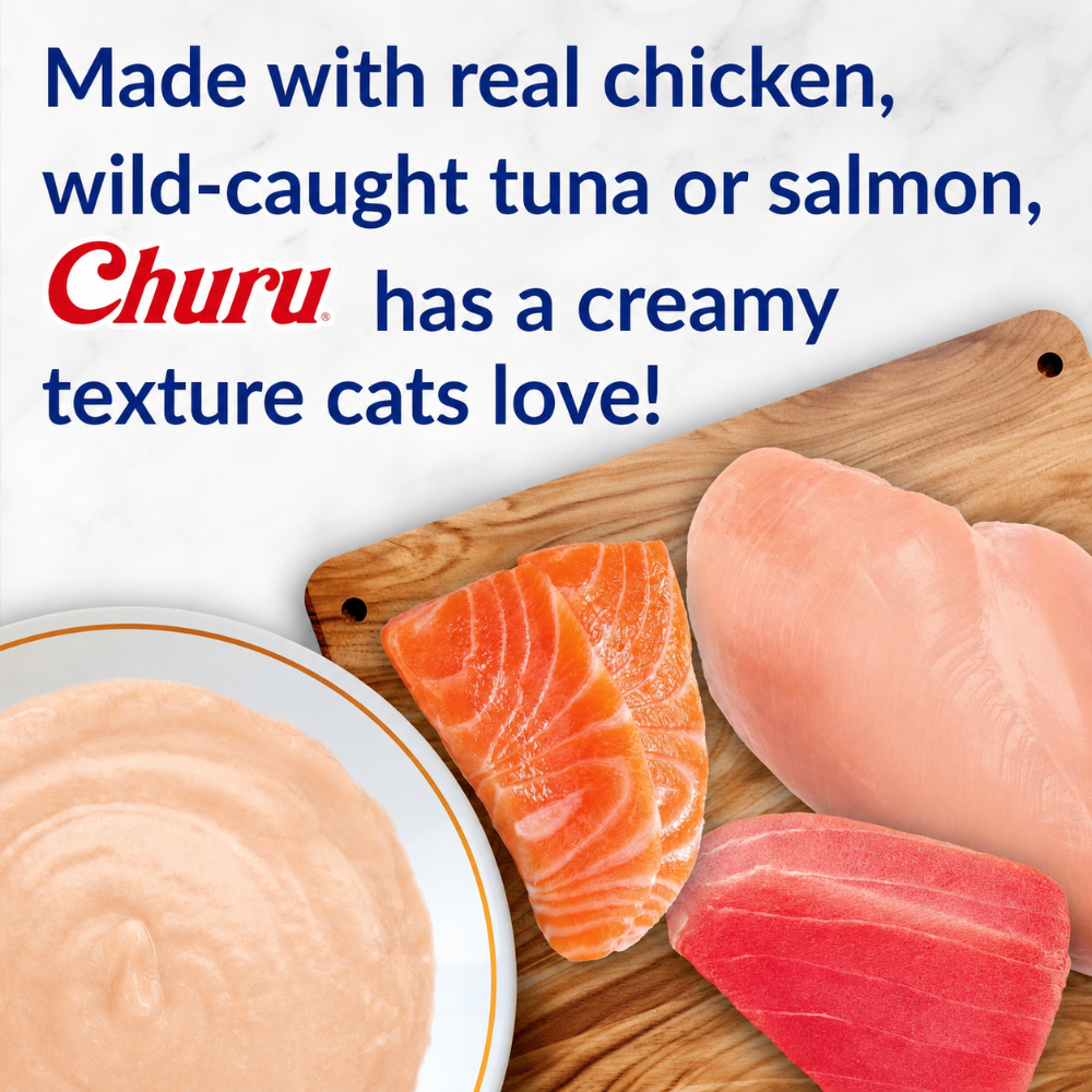 Inaba Kitten Churu Chicken & Tuna Variety Box