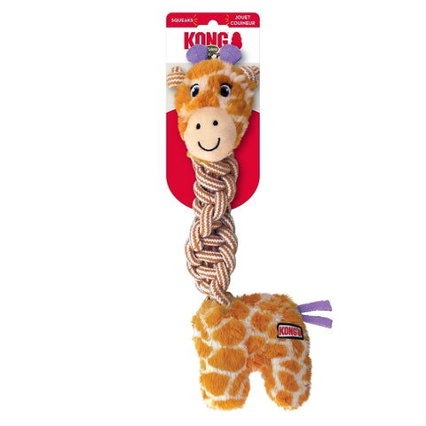 KONG Knots Twists Plush Tug Dog Toy