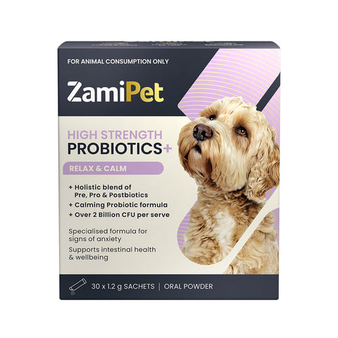 Zamipet High Strength Probiotics+ Relax & Calm
