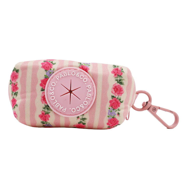 Pablo & Co Poop Bag Holder Vintage Rose