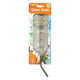 Veggie Patch Glass Water Bottle on Card