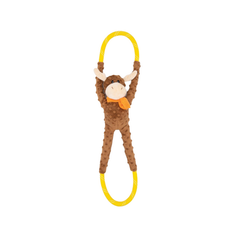 ZippyPaws Ropetugz Moose