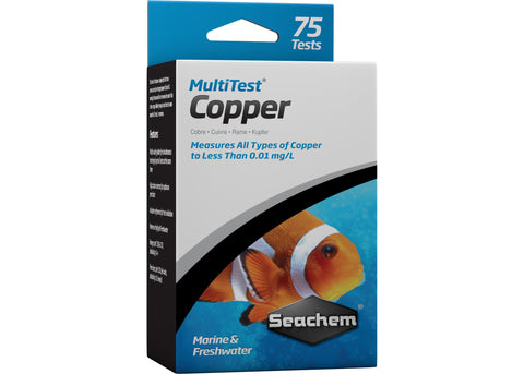 Seachem multitest - Copper Test