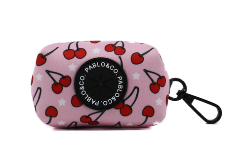 Pablo & Co Poop Bag Holder Cherries