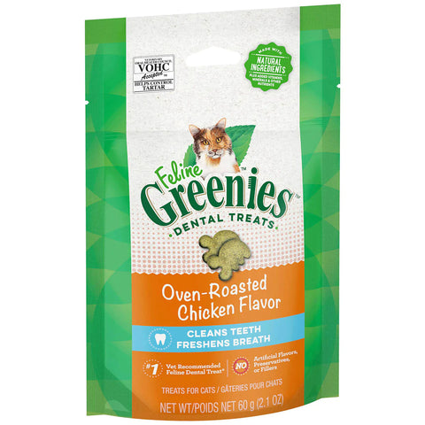 Feline Greenies Oven-Roasted Chicken