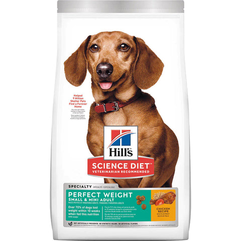 Hills Science Diet Dog Adult Perfect Weight Small & Mini Breed