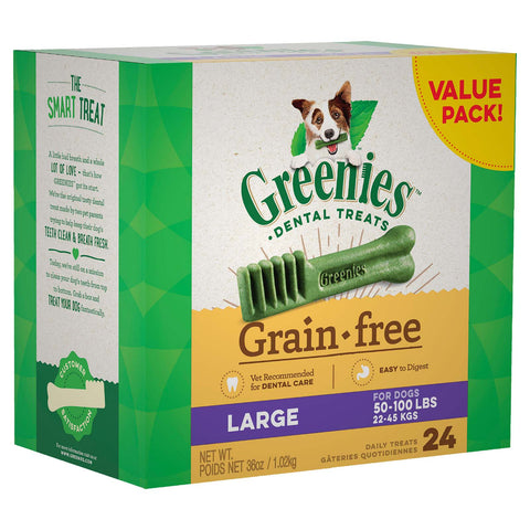 GREENIES Dog Grain Free Value Pack Large 1kg