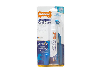 Upmarket Pets & Aquarium | Nylabone Advanced Oral Care Puppy Dental Kit | Shop oral care pet supplies online