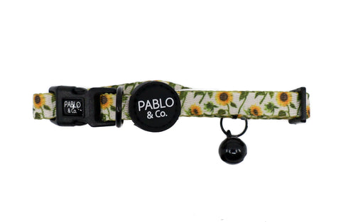 Pablo & Co Cat Collar Sunflowers
