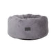 La Doggie Vita - Donut Plush Cat Bed Grey