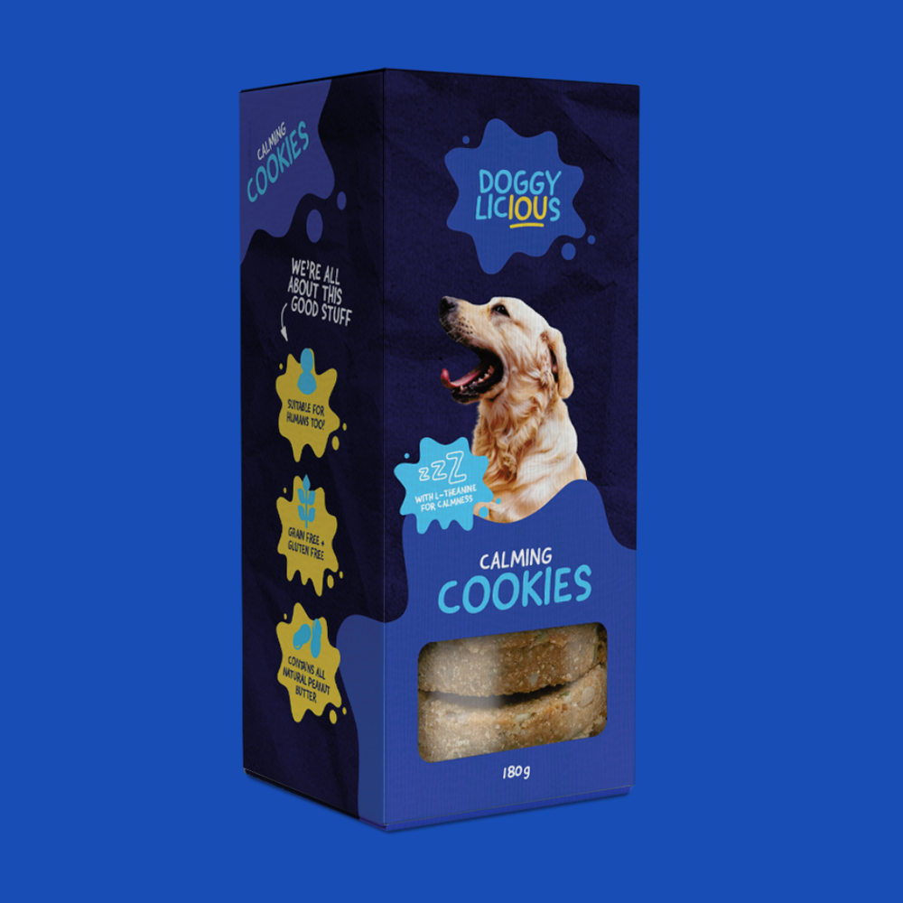 Doggylicious Calming Cookies 180G
